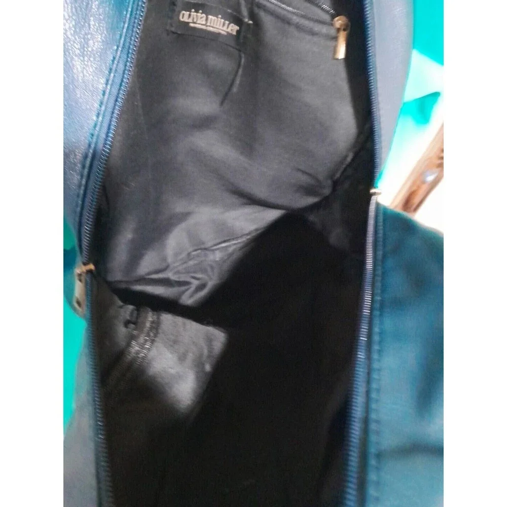 Olivia Miller Leather Mini Backpack 